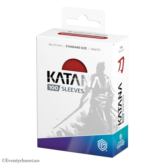 Ultimate Guard Katana Sleeves Standard Size (100) - Rising Sun Storage & Protection