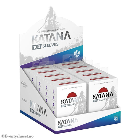 Ultimate Guard Katana Sleeves Standard Size (100) - Rising Sun Storage & Protection