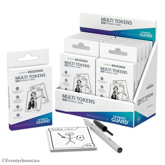 Ultimate Guard Multi Tokens Standard Size (25) Games