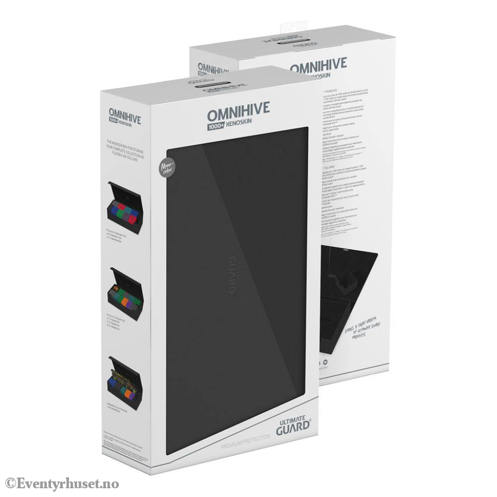 Ultimate Guard Omnihive 1000+ Xenoskin - Black Storage & Protection