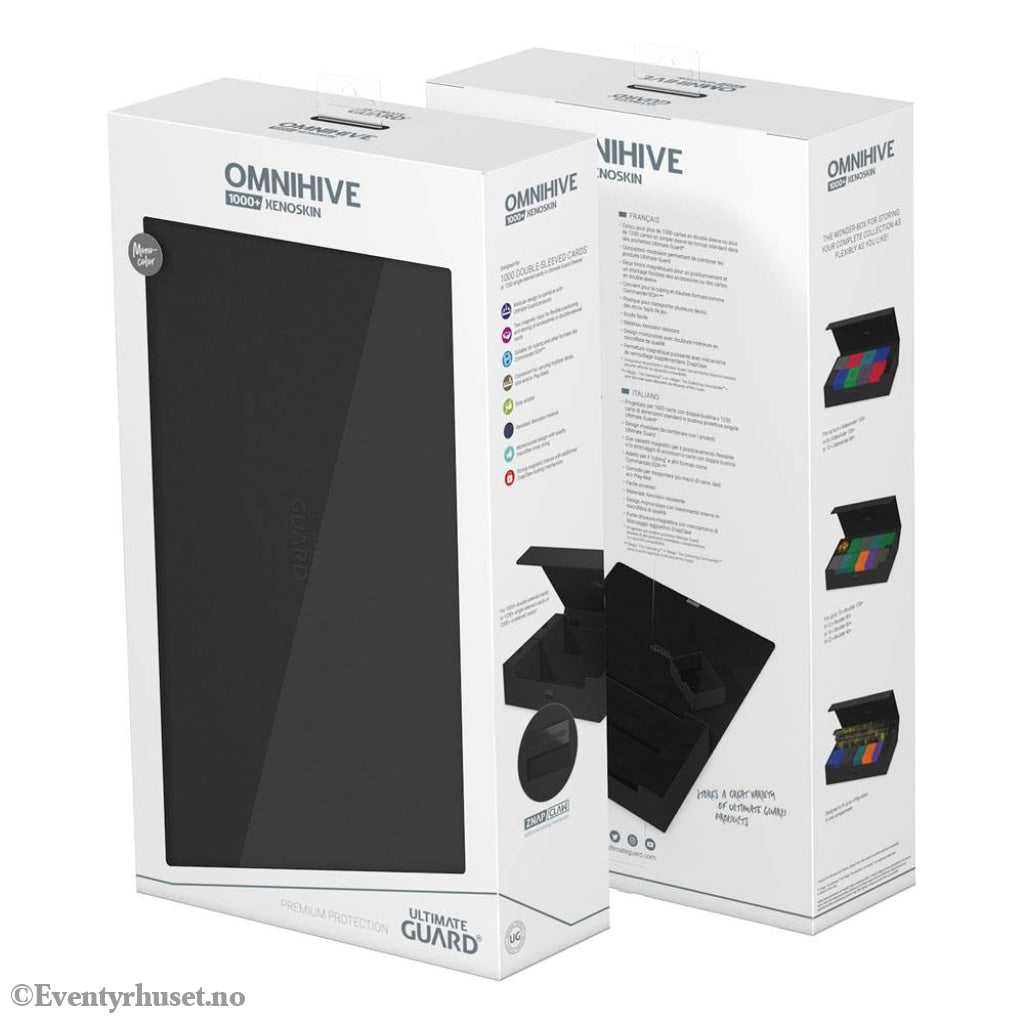 Ultimate Guard Omnihive 1000+ Xenoskin - Black Storage & Protection