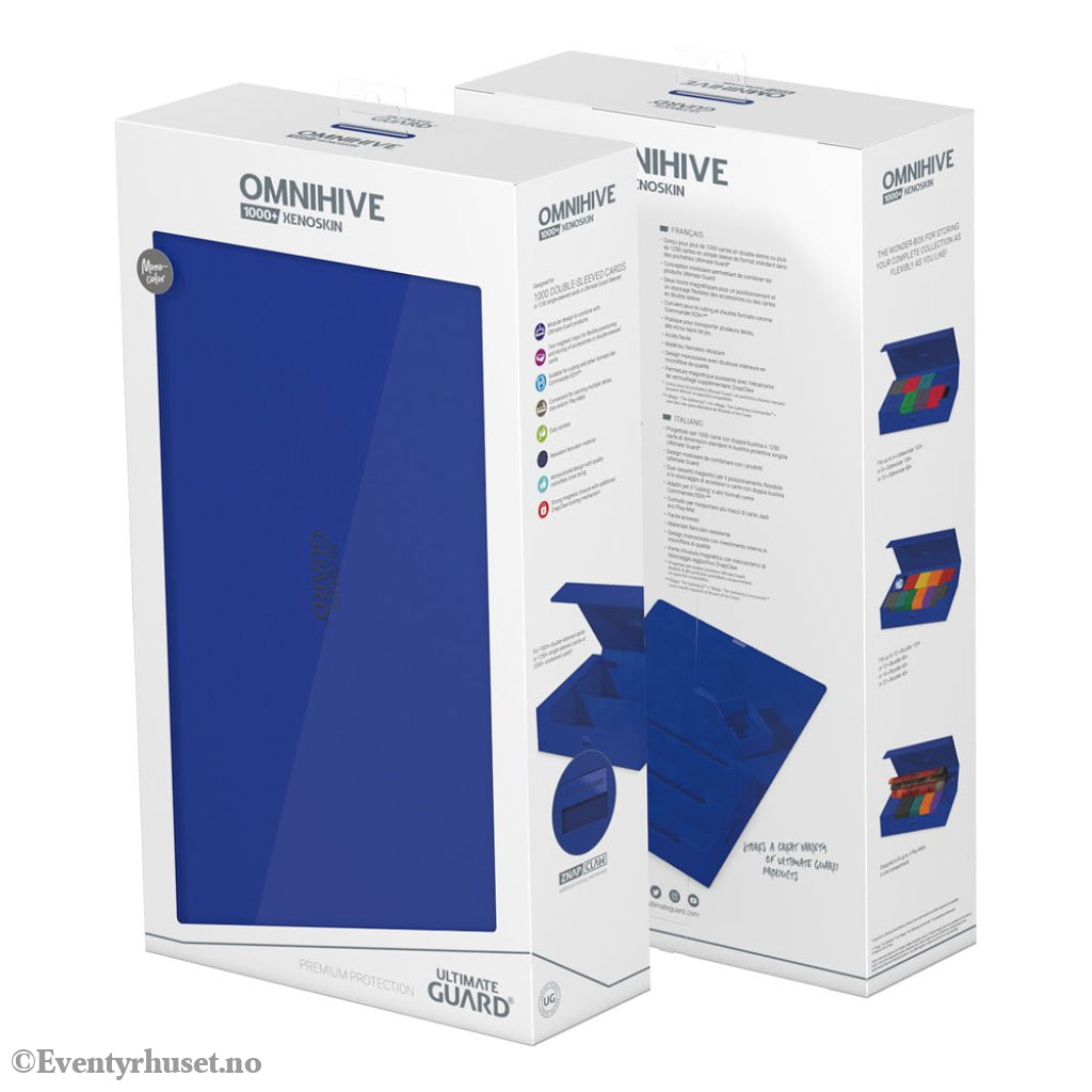 Ultimate Guard Omnihive 1000+ Xenoskin - Blue Storage & Protection