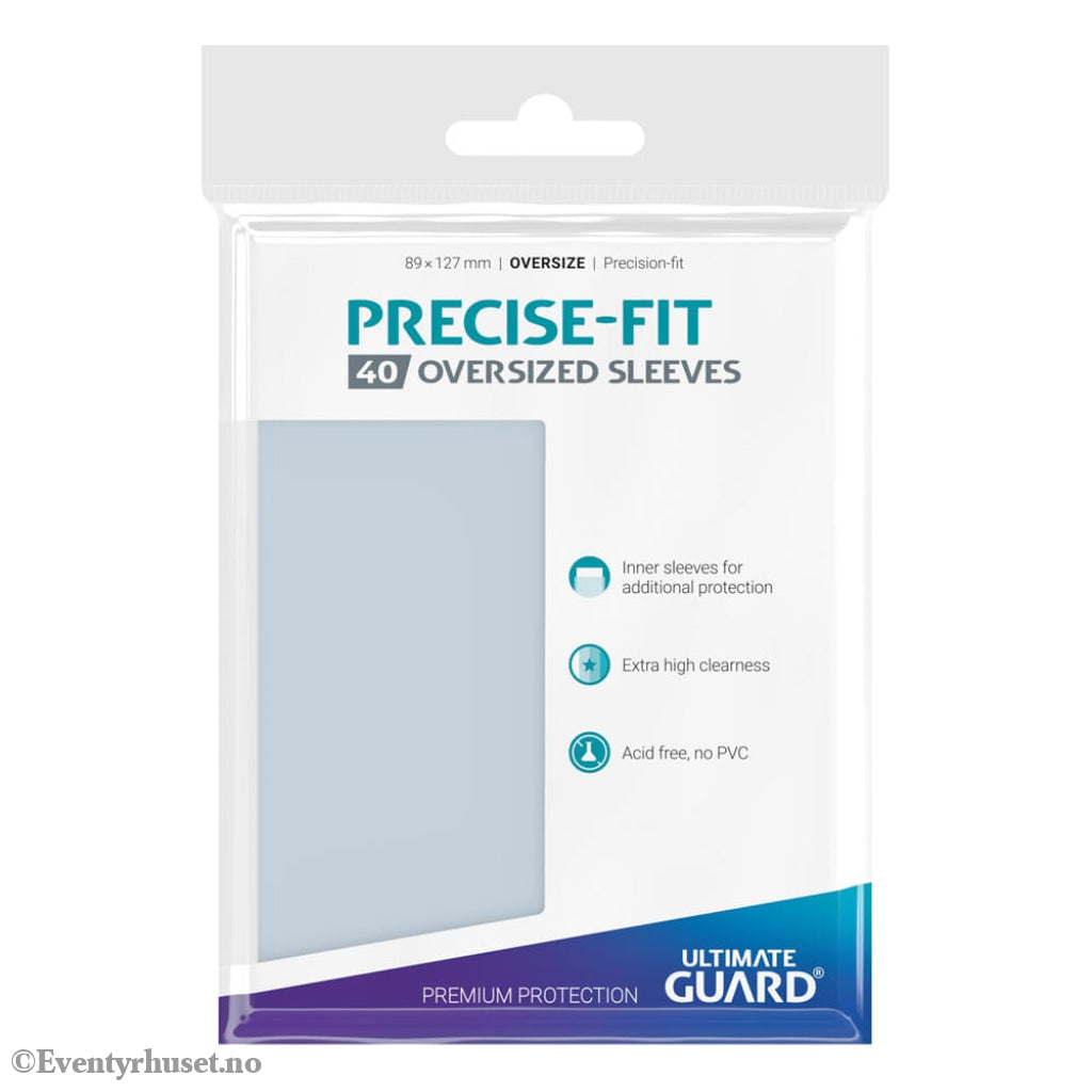 Ultimate Guard Precise-Fit Oversized Sleeves (40) Storage & Protection