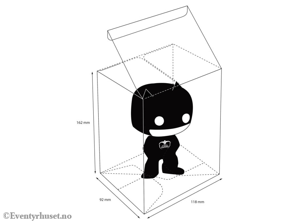 Ultimate Guard Protective Case for Funko POP!™ (40) - Standard Storage & Protection