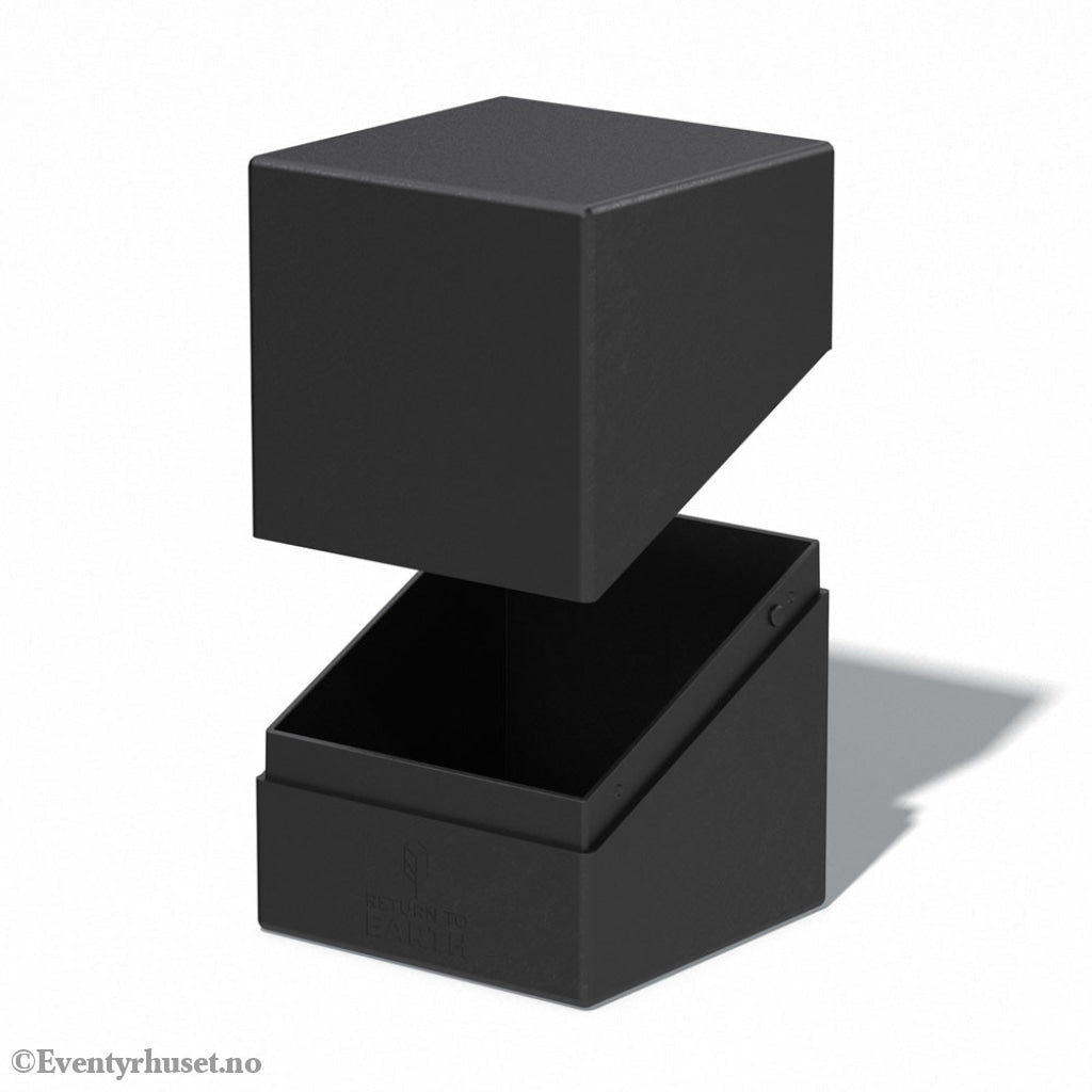 Ultimate Guard Return to Earth Boulder 100+ - Black Storage & Protection