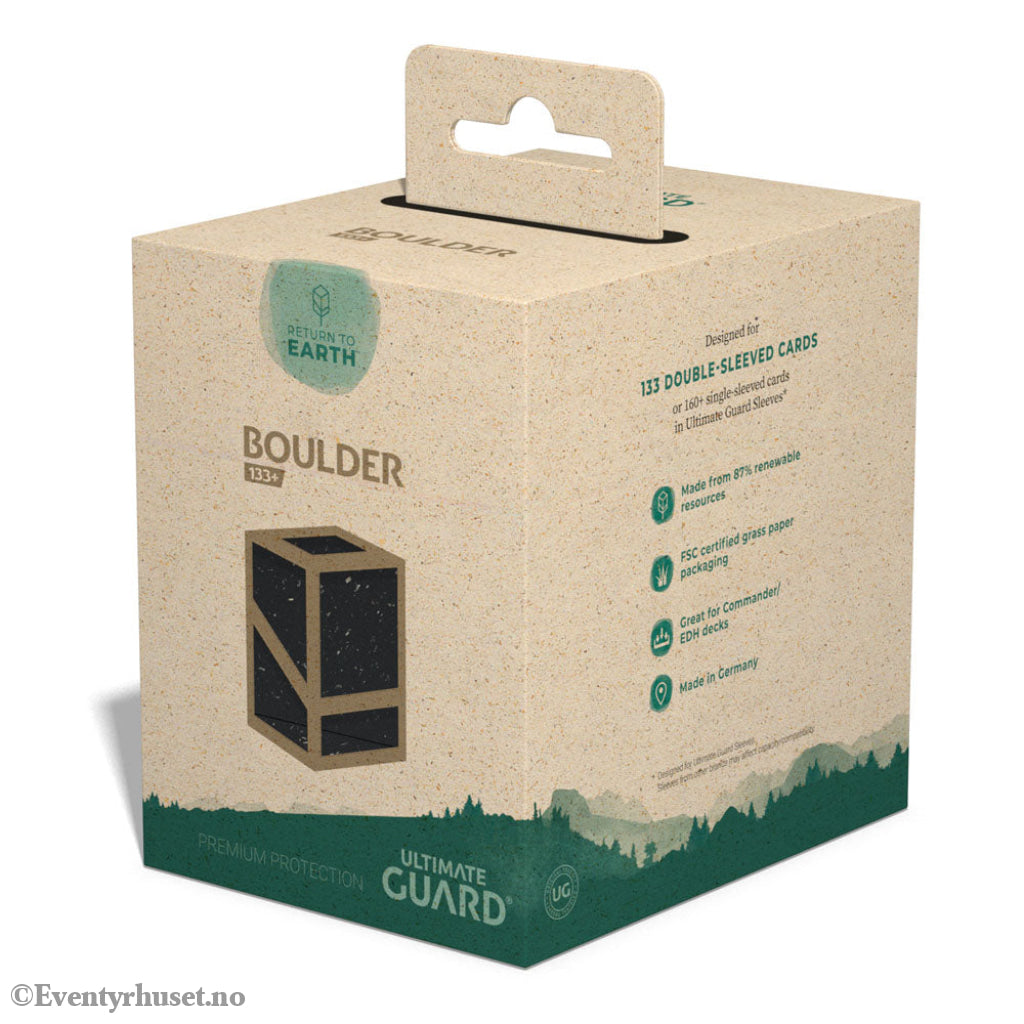 Ultimate Guard Return to Earth Boulder 133+ - Black Storage & Protection
