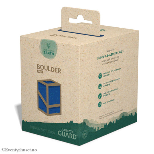 Ultimate Guard Return to Earth Boulder 133+ - Blue Storage & Protection