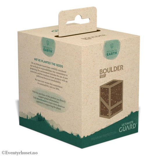 Ultimate Guard Return to Earth Boulder 133+ - Brown Storage & Protection