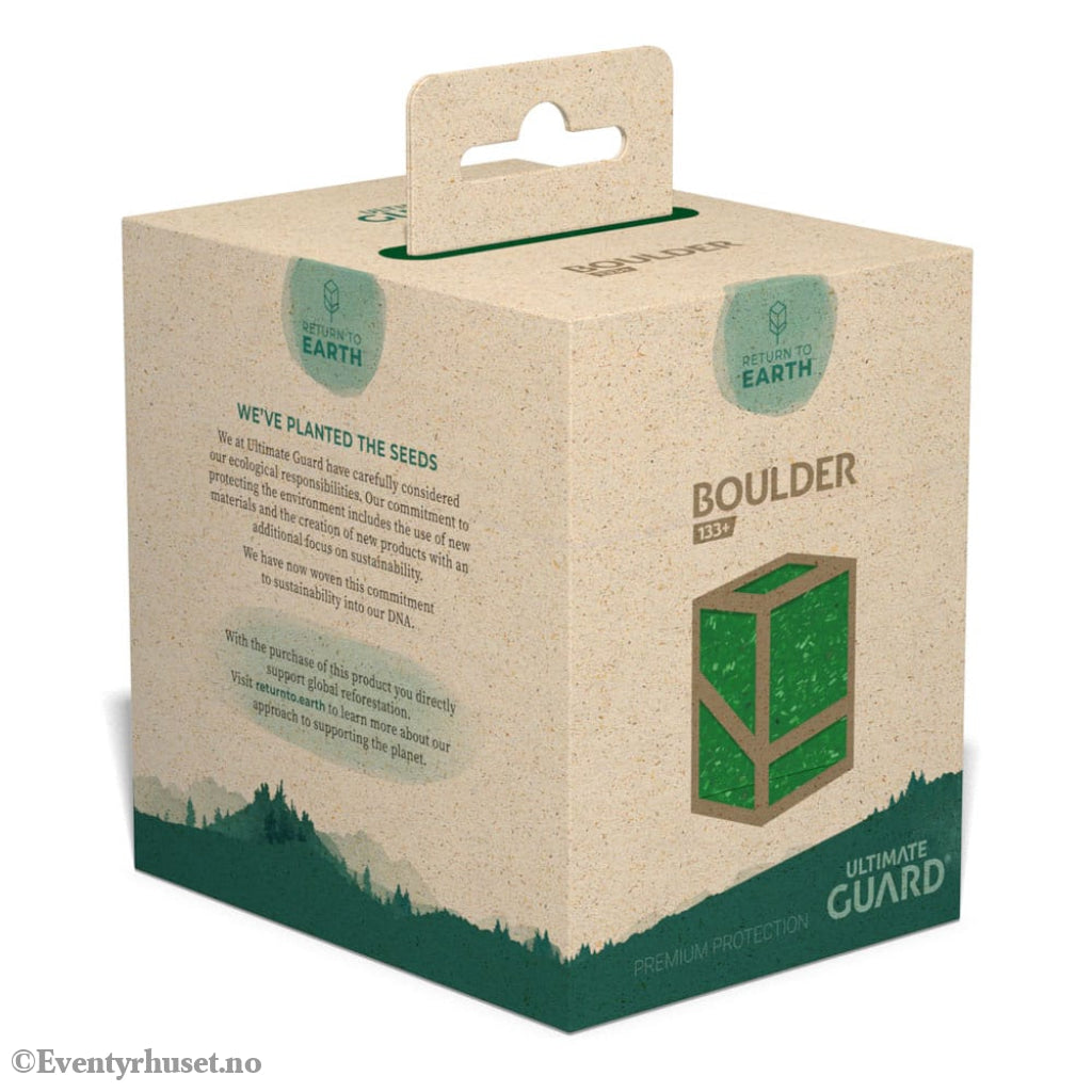 Ultimate Guard Return to Earth Boulder 133+ - Green Storage & Protection