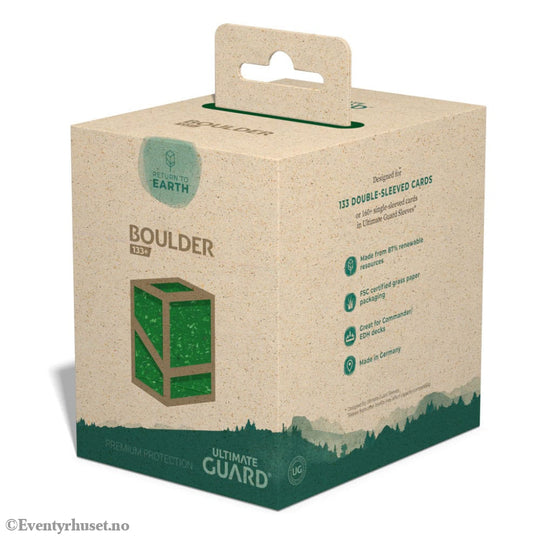 Ultimate Guard Return to Earth Boulder 133+ - Green Storage & Protection