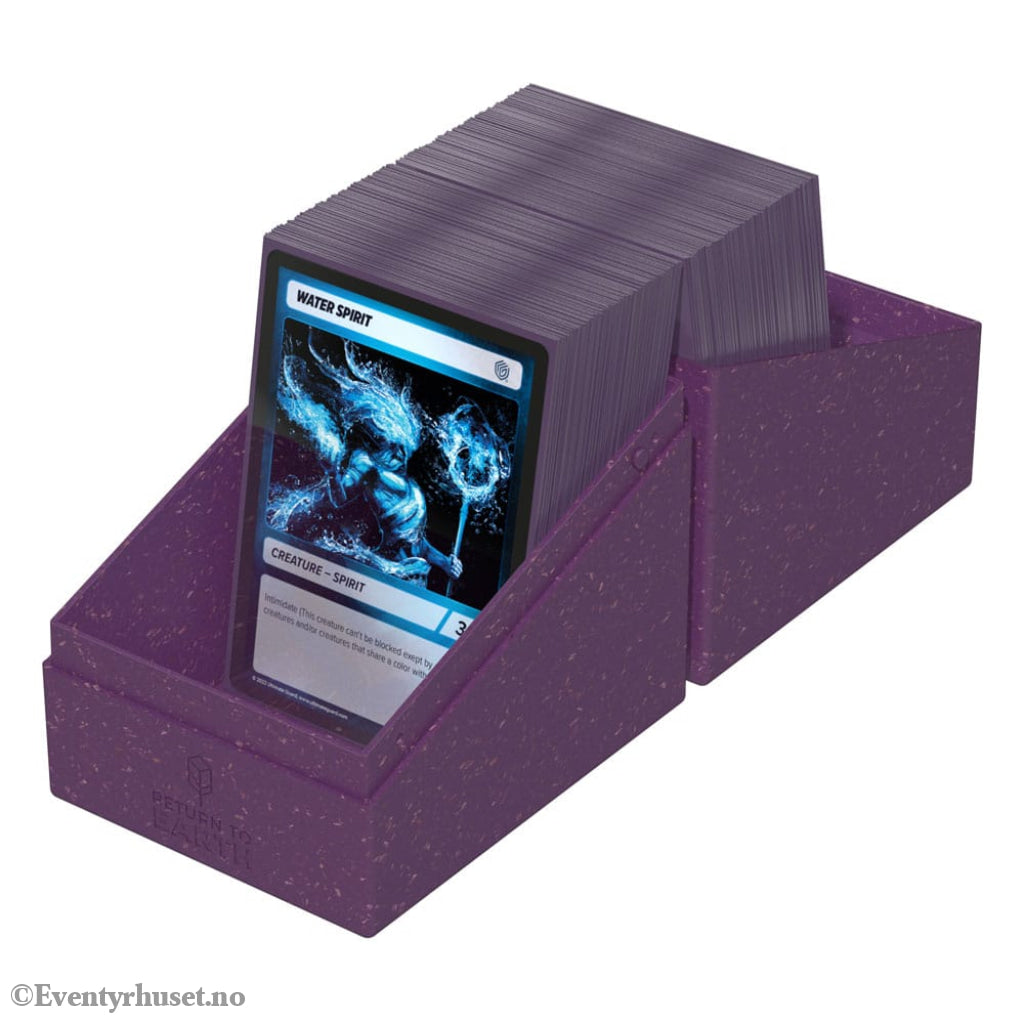 Ultimate Guard Return to Earth Boulder 133+ - Purple Storage & Protection