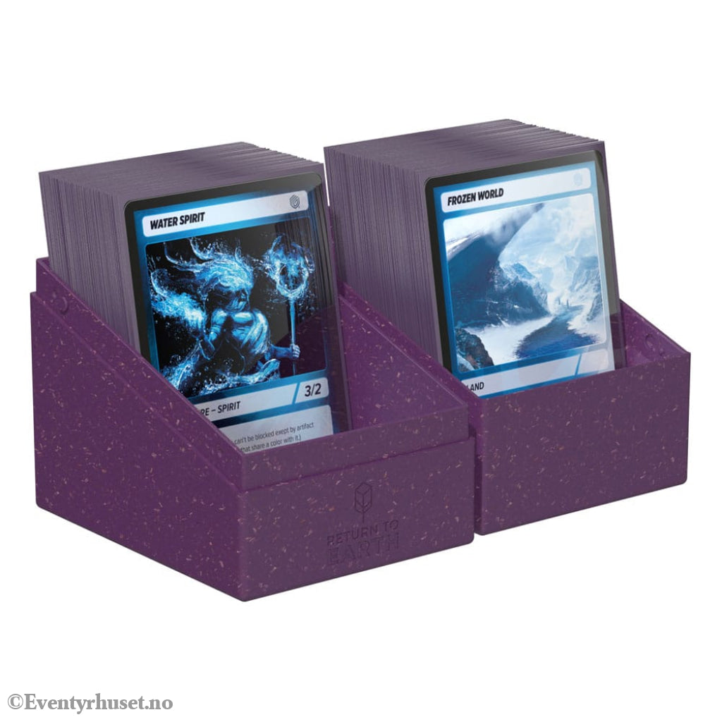 Ultimate Guard Return to Earth Boulder 133+ - Purple Storage & Protection