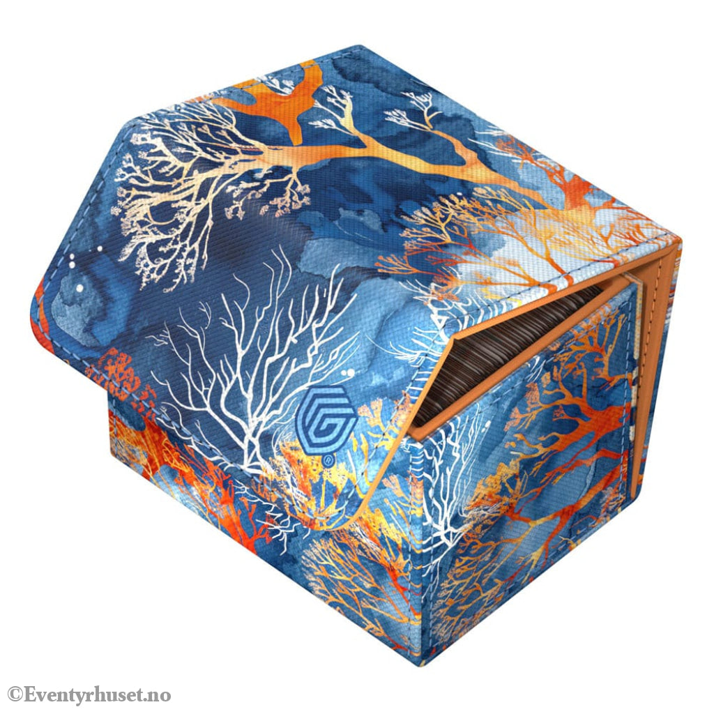 Ultimate Guard Sidewinder 100+ Xenoskin 2025 Exclusive ’Coral Places’ - Fiery Reef Storage & Protection