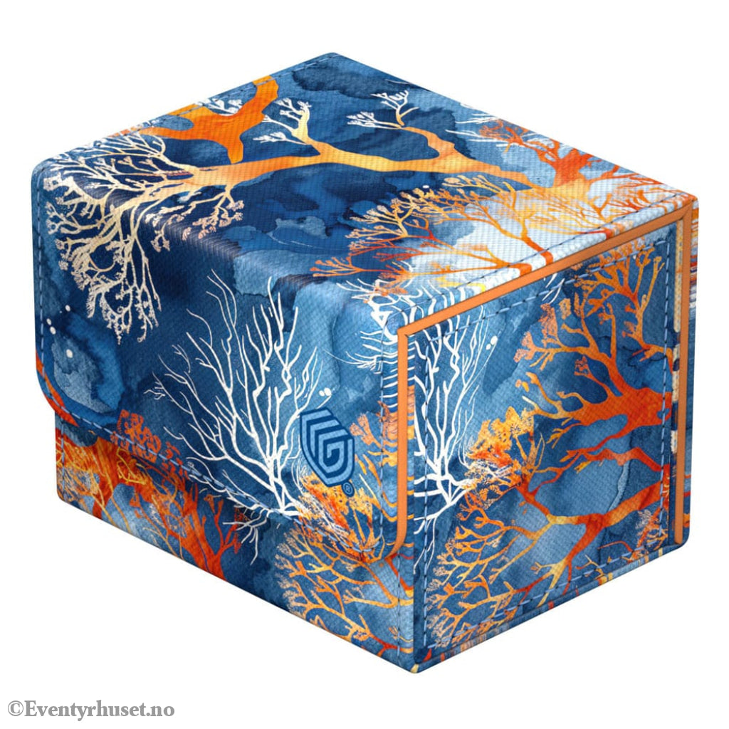 Ultimate Guard Sidewinder 100+ Xenoskin 2025 Exclusive ’Coral Places’ - Fiery Reef Storage & Protection