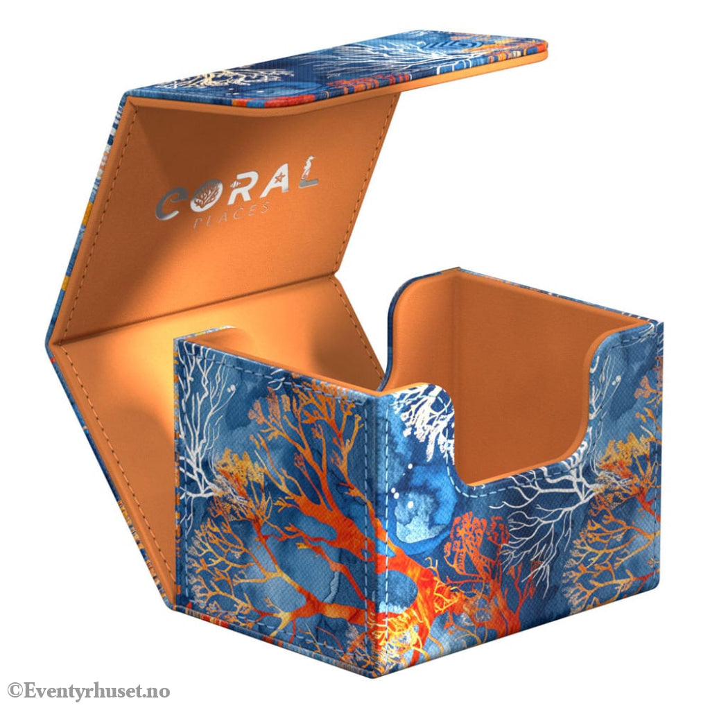Ultimate Guard Sidewinder 100+ Xenoskin 2025 Exclusive ’Coral Places’ - Fiery Reef Storage & Protection