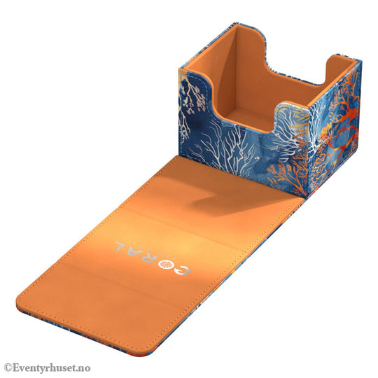 Ultimate Guard Sidewinder 100+ Xenoskin 2025 Exclusive ’Coral Places’ - Fiery Reef Storage & Protection