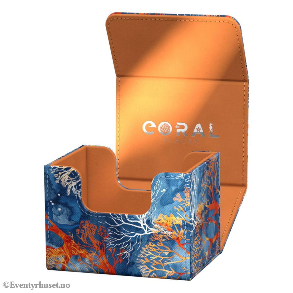 Ultimate Guard Sidewinder 100+ Xenoskin 2025 Exclusive ’Coral Places’ - Fiery Reef Storage & Protection