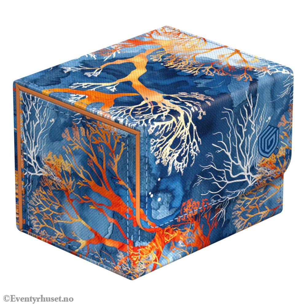 Ultimate Guard Sidewinder 100+ Xenoskin 2025 Exclusive ’Coral Places’ - Fiery Reef Storage & Protection