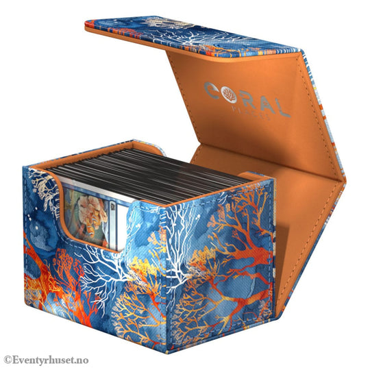 Ultimate Guard Sidewinder 100+ Xenoskin 2025 Exclusive ’Coral Places’ - Fiery Reef Storage & Protection