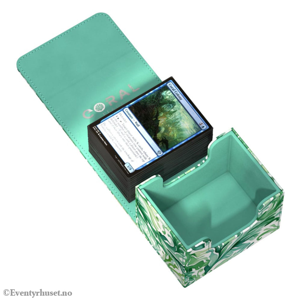 Ultimate Guard Sidewinder 100+ Xenoskin 2025 Exclusive ’Coral Places’ - Kelp Forest Storage & Protection