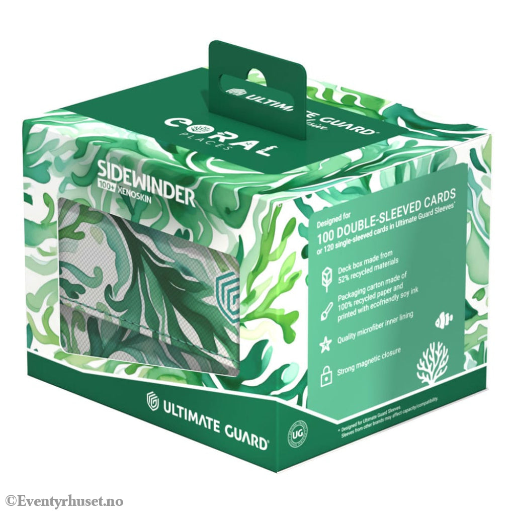 Ultimate Guard Sidewinder 100+ Xenoskin 2025 Exclusive ’Coral Places’ - Kelp Forest Storage & Protection
