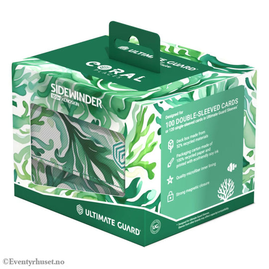 Ultimate Guard Sidewinder 100+ Xenoskin 2025 Exclusive ’Coral Places’ - Kelp Forest Storage & Protection
