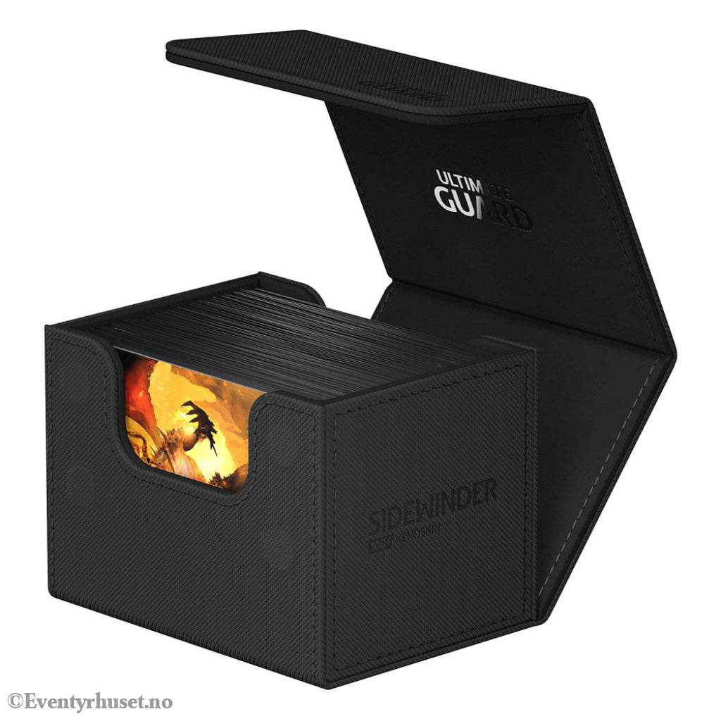 Ultimate Guard Sidewinder 100+ Xenoskin - Black Storage & Protection