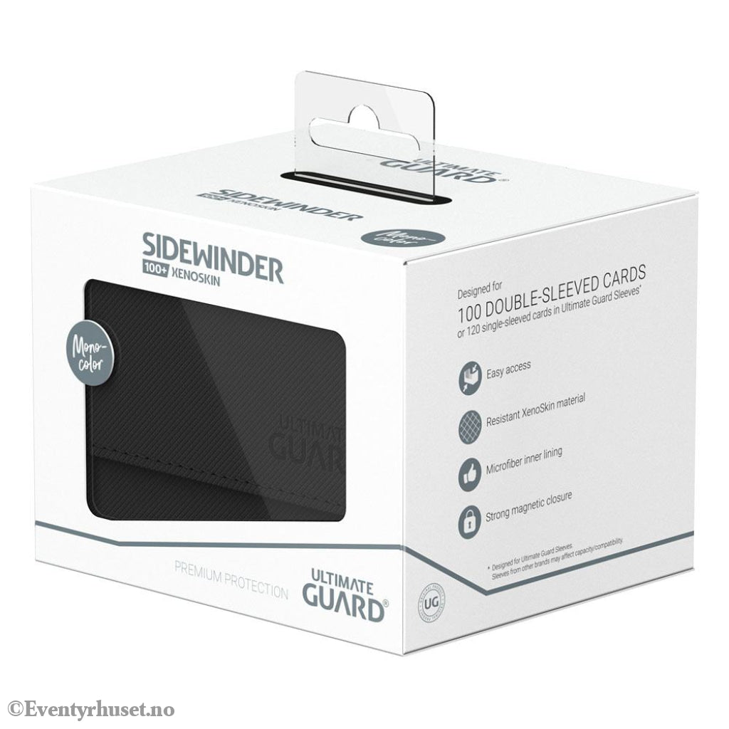 Ultimate Guard Sidewinder 100+ Xenoskin - Black Storage & Protection