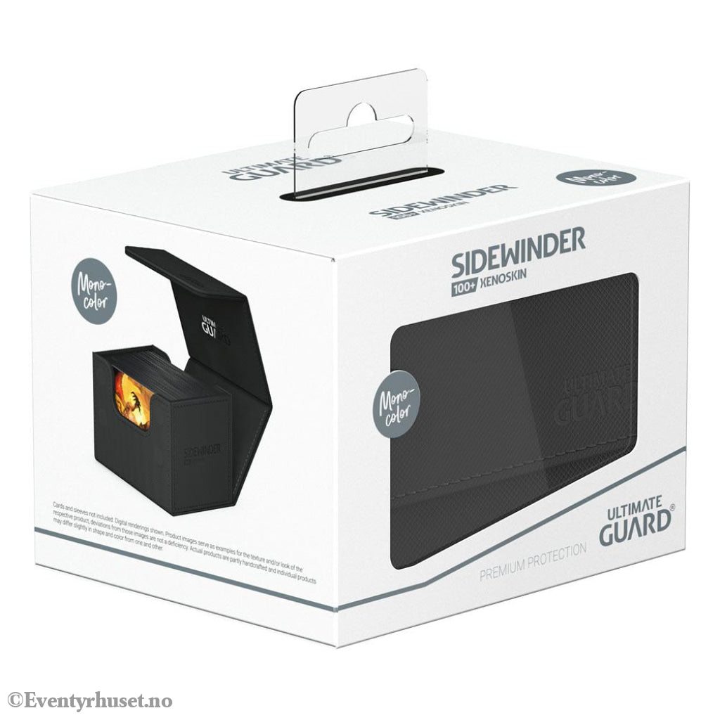 Ultimate Guard Sidewinder 100+ Xenoskin - Black Storage & Protection