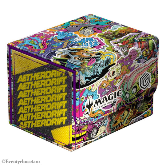 Ultimate Guard Sidewinder 100+ Xenoskin Magic: The Gathering ’Aetherdrift’ - Revved-Up Racers Storage & Protection