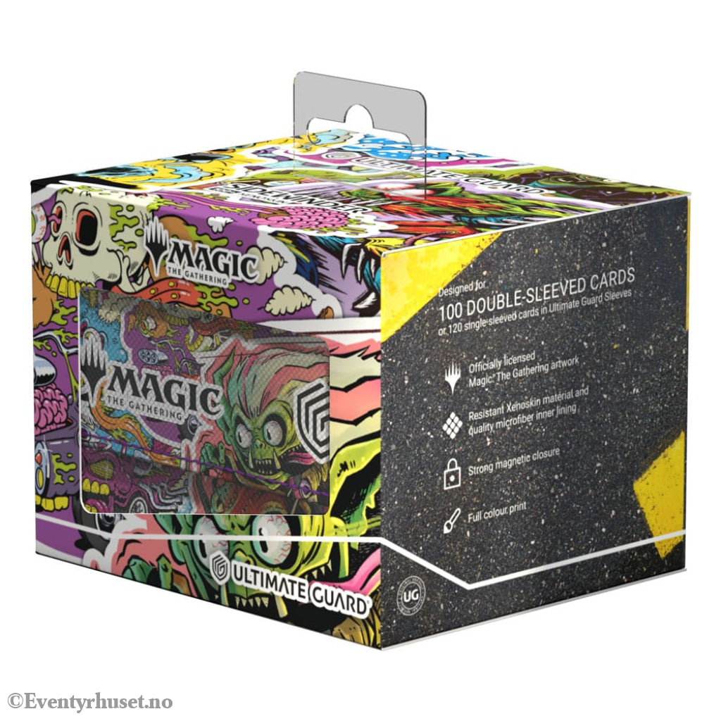 Ultimate Guard Sidewinder 100+ Xenoskin Magic: The Gathering ’Aetherdrift’ - Revved-Up Racers Storage & Protection