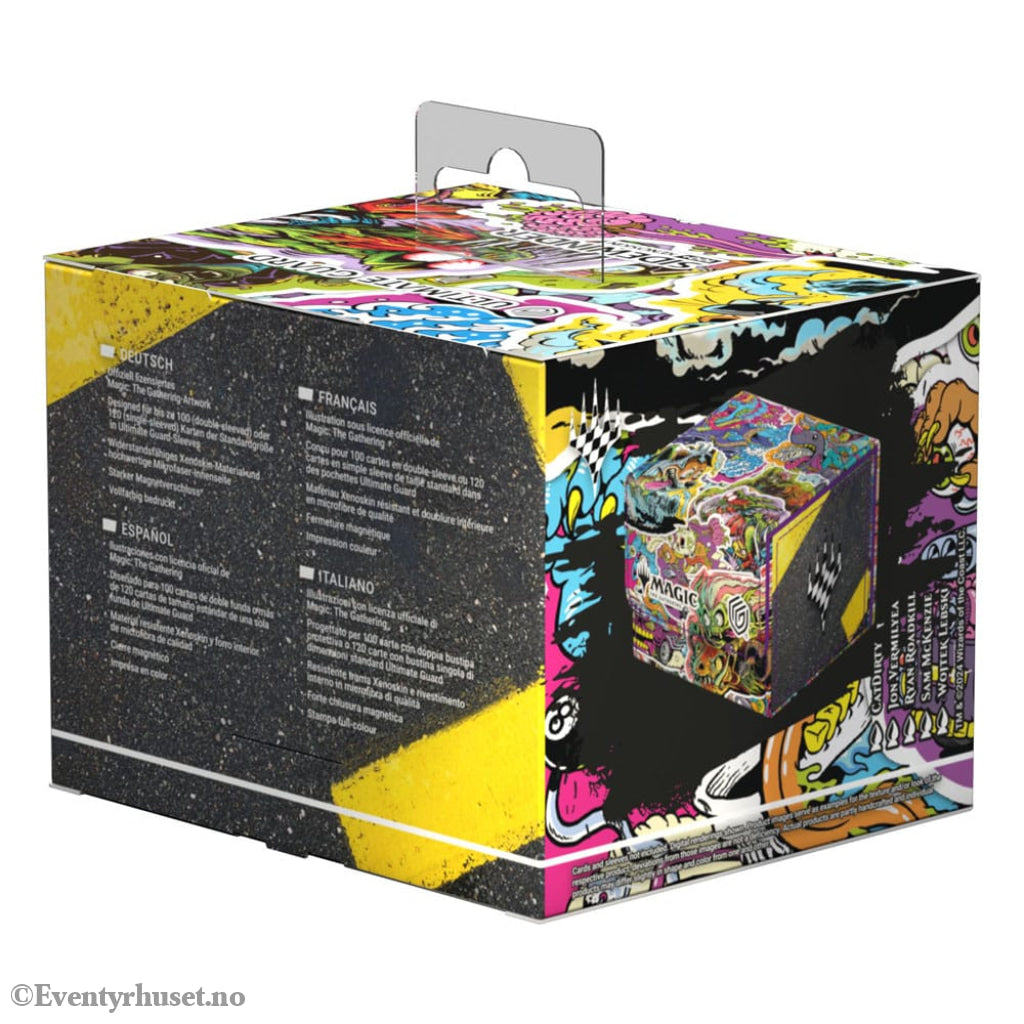 Ultimate Guard Sidewinder 100+ Xenoskin Magic: The Gathering ’Aetherdrift’ - Revved-Up Racers Storage & Protection