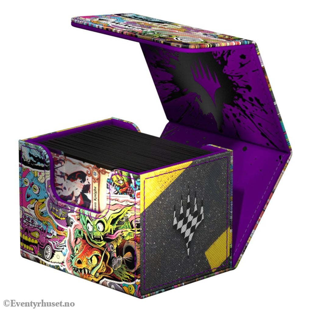 Ultimate Guard Sidewinder 100+ Xenoskin Magic: The Gathering ’Aetherdrift’ - Revved-Up Racers Storage & Protection