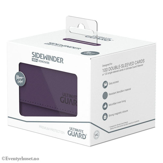 Ultimate Guard Sidewinder 100+ Xenoskin - Purple Storage & Protection