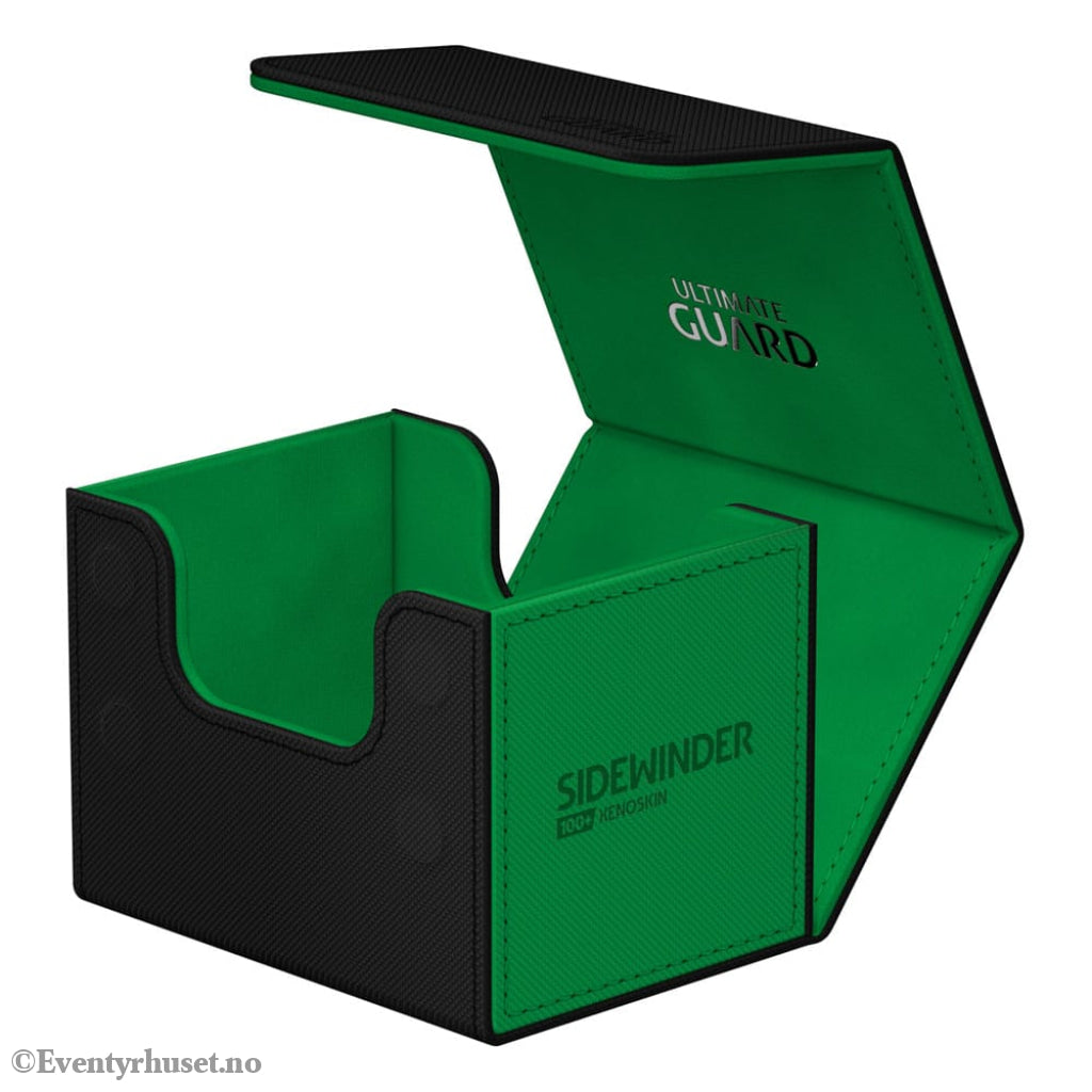 Ultimate Guard Sidewinder 100+ Xenoskin Synergy - Black/Green Storage & Protection