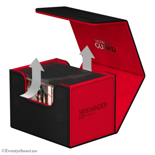 Ultimate Guard Sidewinder 100+ Xenoskin Synergy - Black/Red Storage & Protection