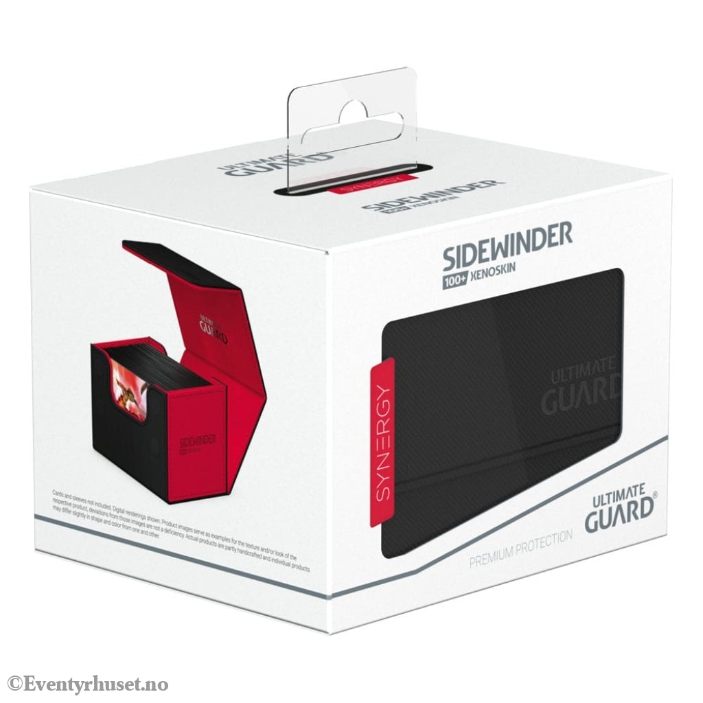 Ultimate Guard Sidewinder 100+ Xenoskin Synergy - Black/Red Storage & Protection