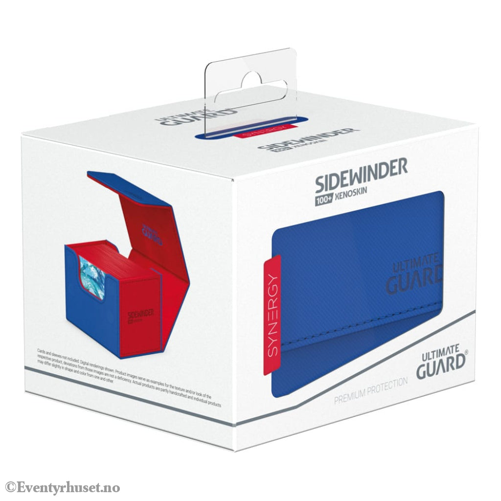 Ultimate Guard Sidewinder 100+ Xenoskin Synergy - Blue/Red Storage & Protection