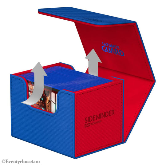Ultimate Guard Sidewinder 100+ Xenoskin Synergy - Blue/Red Storage & Protection