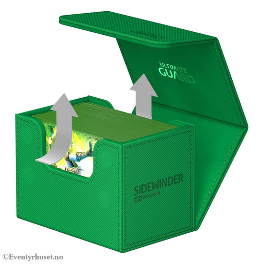 Ultimate Guard Sidewinder 80+ Xenoskin - Green Storage & Protection