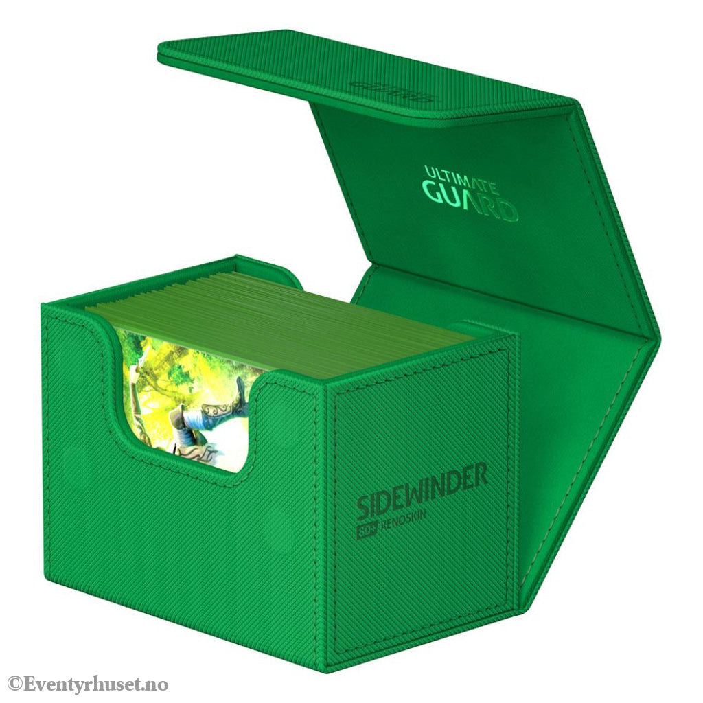 Ultimate Guard Sidewinder 80+ Xenoskin - Green Storage & Protection