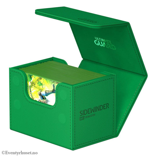 Ultimate Guard Sidewinder 80+ Xenoskin - Green Storage & Protection