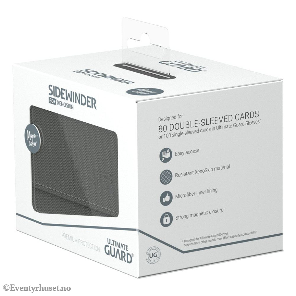 Ultimate Guard Sidewinder 80+ Xenoskin - Grey Storage & Protection