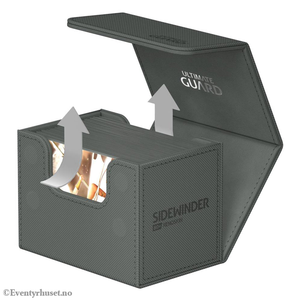 Ultimate Guard Sidewinder 80+ Xenoskin - Grey Storage & Protection