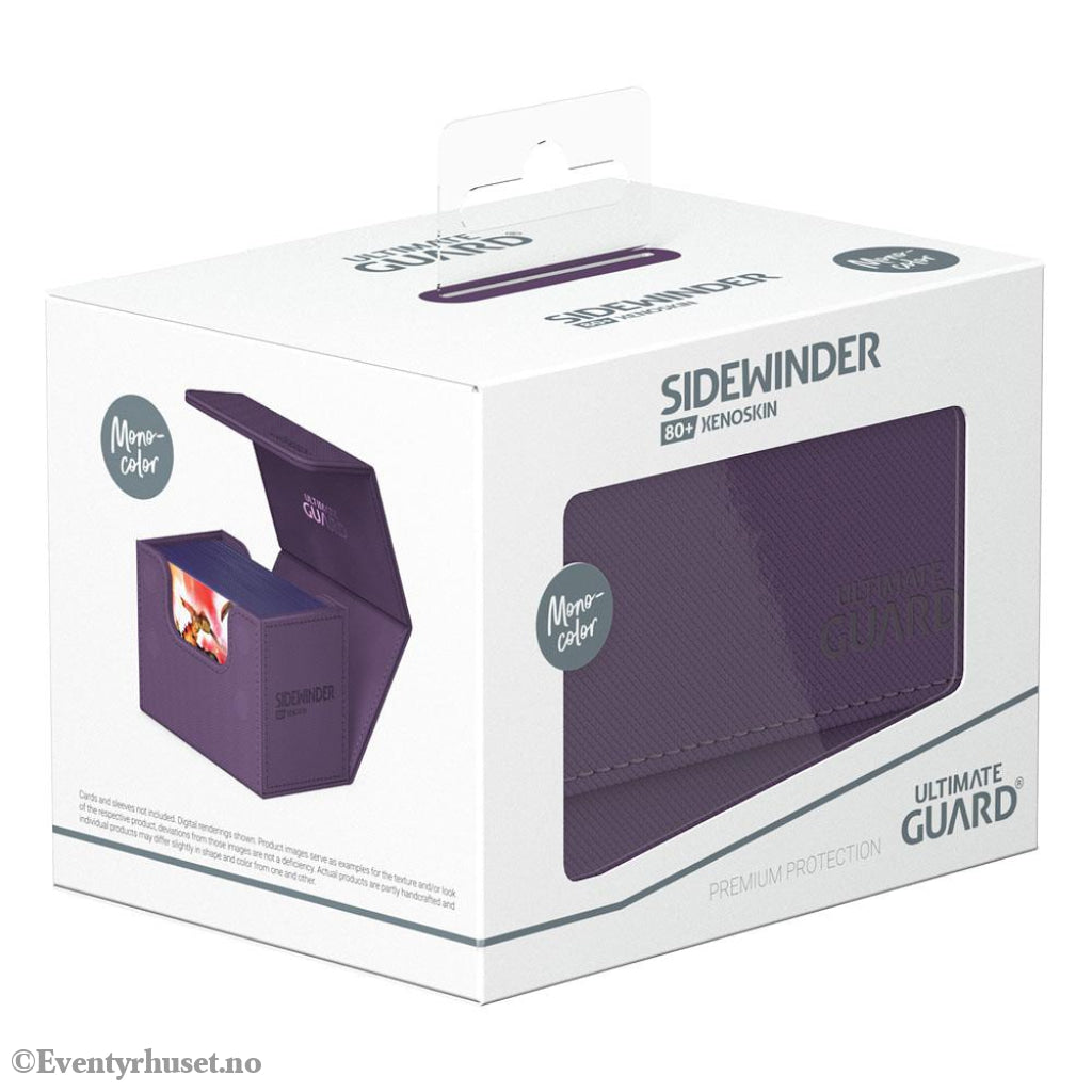 Ultimate Guard Sidewinder 80+ Xenoskin - Purple Storage & Protection