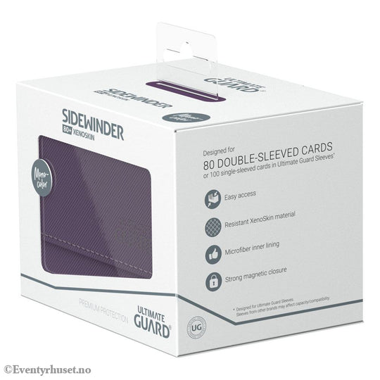 Ultimate Guard Sidewinder 80+ Xenoskin - Purple Storage & Protection