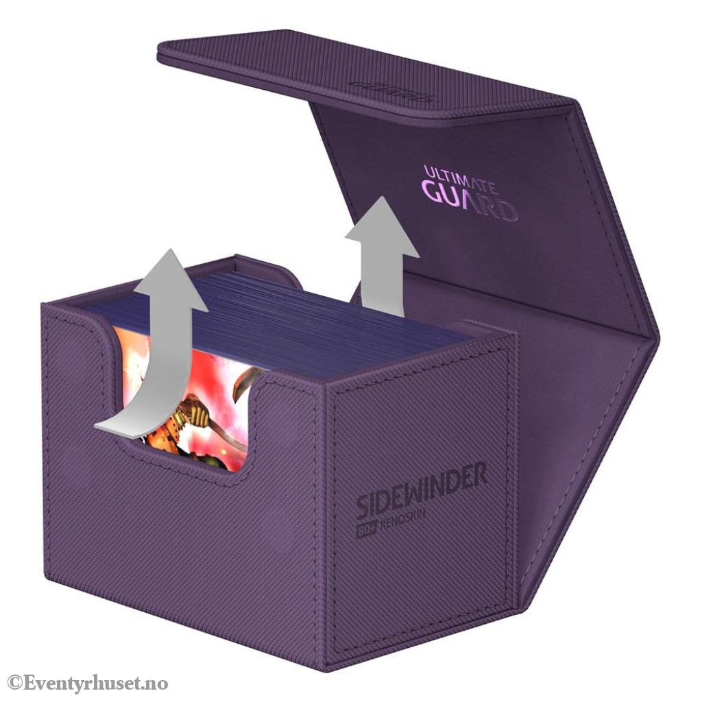 Ultimate Guard Sidewinder 80+ Xenoskin - Purple Storage & Protection