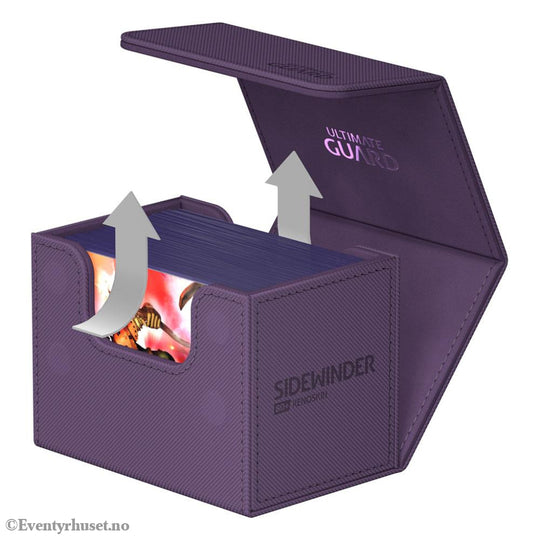 Ultimate Guard Sidewinder 80+ Xenoskin - Purple Storage & Protection