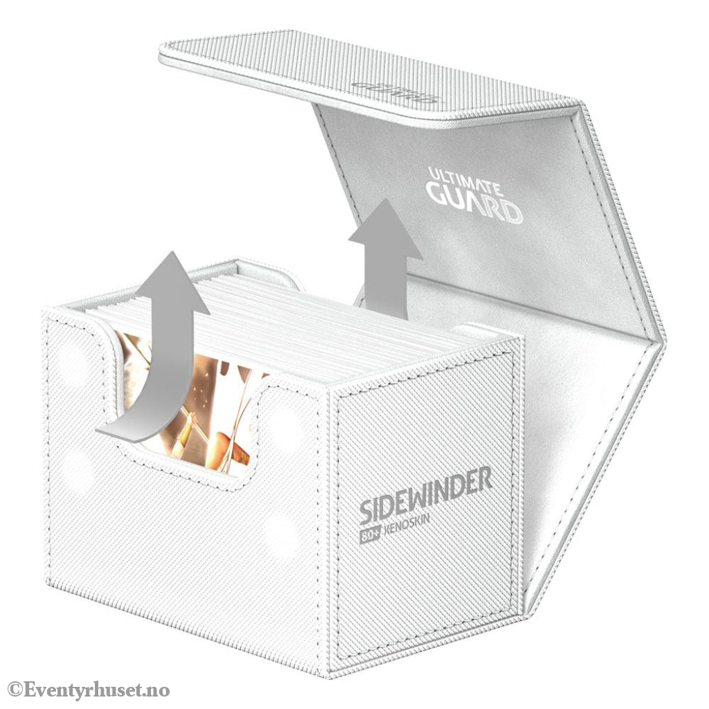Ultimate Guard Sidewinder 80+ Xenoskin - White Storage & Protection