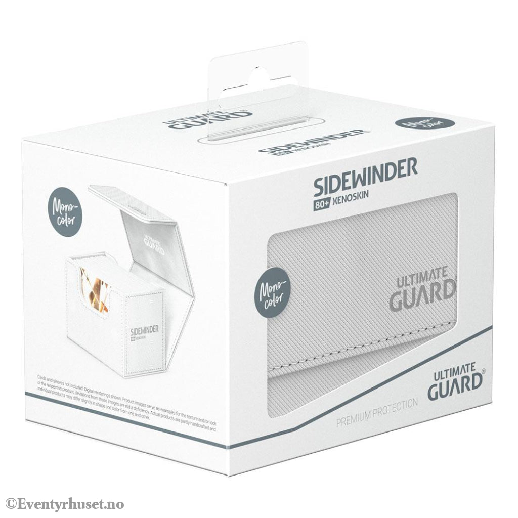Ultimate Guard Sidewinder 80+ Xenoskin - White Storage & Protection